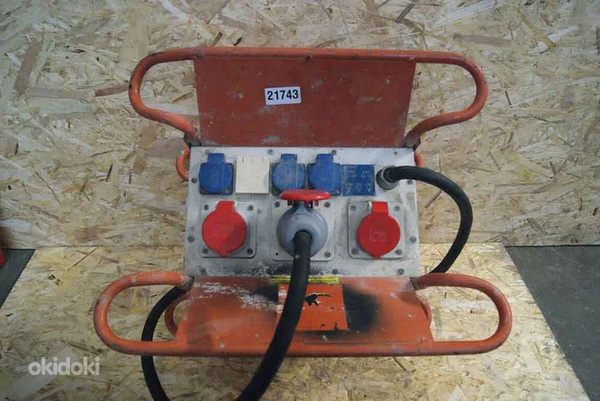 Электрощит, разделительный щиток, временный электрощиток 7 ш (фото #3)