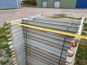 Poolaluse hoidja, tunnelikaitse, mõõt: 107x108 cm, 17 tk (3 foto / 3)