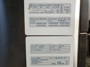 Keedukatel Electrolux Gryta Variomix 50L (8 foto / 8)