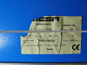 Tööstuslik pesumasin Imesa LM 6 (8 foto / 8)