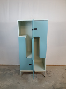 Kapp, riidekapp, garderoobikapp, metallkapp, Z-uksega (4 foto / 8)