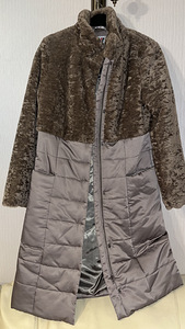 Шуба- пальто зимнее, икс. мех, размер 44-46