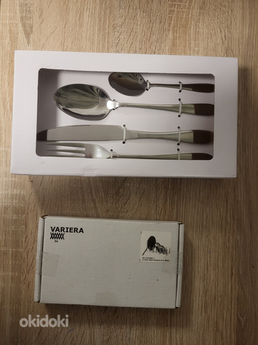 Komplekt kahele, kahvlid ja noad, kaante hoidja