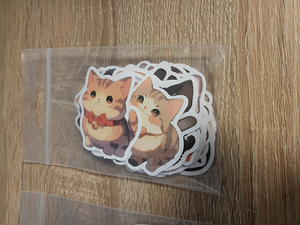 Kleepsu pakkid EVANGALION, RAIDEN SHOGUN, sanrio, kassid (2 foto / 5)