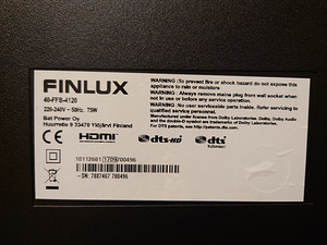 Телевизор Finlux 40" (4 фото из 7)
