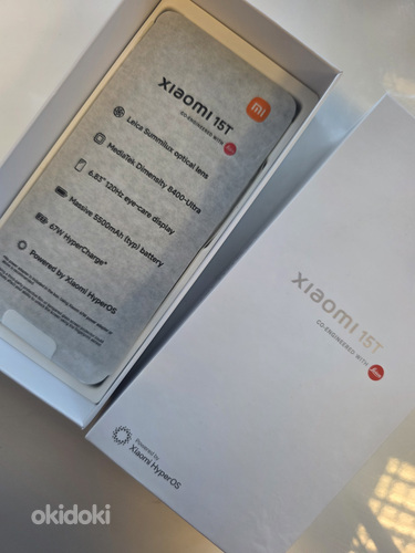 Xiaomi 15T 12/256GB Черный НОВЫЙ