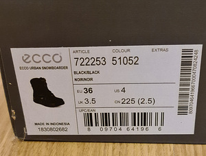 Talvesaapad Ecco Urban Snowboarder nr 36 (7 foto / 7)