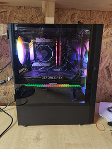 Mänguarvuti i3 12100f/RTX3070/16GB DDR4/2TB NVMe/650W (3 foto / 5)