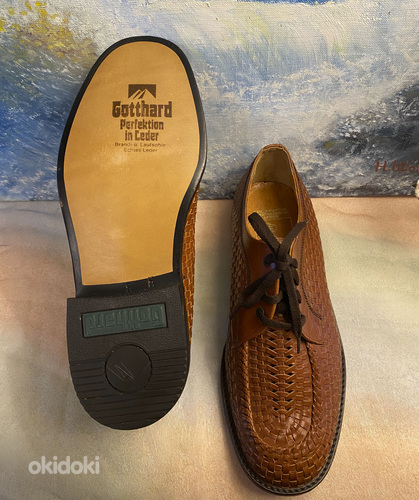 Gotthard kingad, suurus 41, 8 H, naturaalne nahk, uued (foto #3)