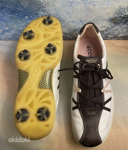 "ECCO" кроссовки с шипами (для гольфа), размер 39 (фото #3)