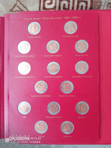 Монеты СССР регулярного чекана 1961-1991 в альбоме. (фото #2)