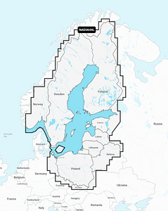 Humminbird Helix 7MSI Baltic kaart Navionics 44XG EU644L