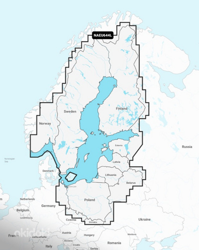Humminbird Helix 7MSI Baltic kaart Navionics 44XG EU644L