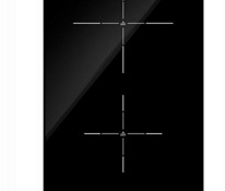 Индукционная варочная панель LIN LI-B23511 29 см 2 конфорки черный
