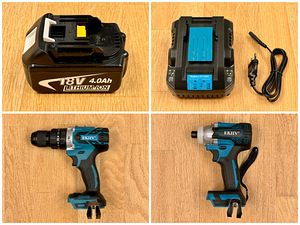 Аналоговые инструменты Makita (18В, новые) (2 фото из 6)