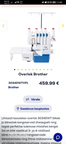 Brother overlok/overlok