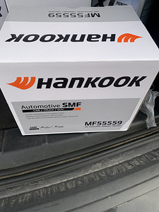 Новы HANKOOK аккумулятор 55Ah 480A EN 12V (2 фото из 3)