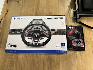 Thrustmaster T248 + Thrustmaster TH8S Shifter + подставка (10 фото из 10)