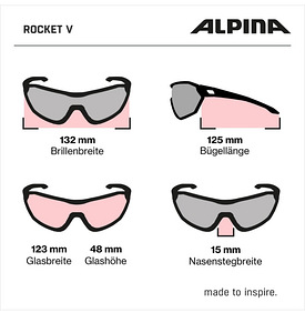 Spordifotokroomsed prillid Alpina Rocket V Varioflex (6 foto / 8)