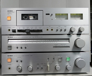 YAMAHA VÕIM, KASSETT JA TÜÜNER KOMPLEKT  			