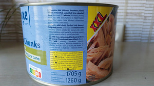 Tuunikala tükid oliiviõlis 1705 g (3 foto / 4)