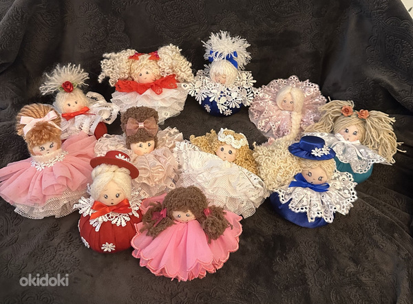 Текстильные куклы ручной работы (фото #1)