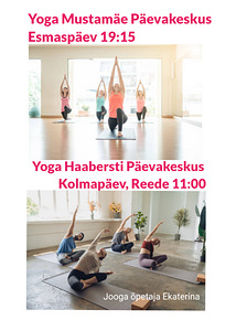 Jooga VINYASA JOOGA Mustamäel ja Õismäel (4 foto / 4)