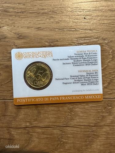 Vatican 0,50€ coin card 13 (foto #2)