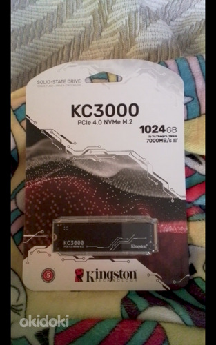 KINGSTON KC3000 1TB M.2 PCIe NVMe SSD (фото #1)