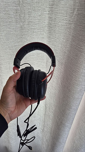 Наушники: HyperX Cloud Alpha Black/Red (2 фото из 2)