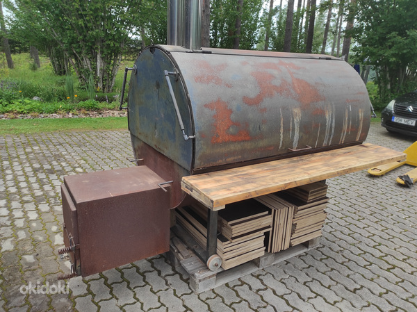 Большая BBQ печь