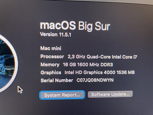 Mac mini 16GB RAM 500GB SSD A1347 (2 foto / 2)