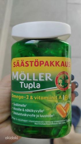 Moller Tupla Omega-3. 160 капсул (фото #3)