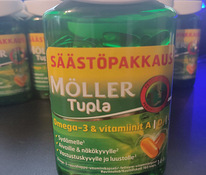 Moller Tupla Omega-3. 160 kapslit