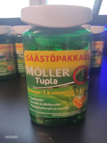 Moller Tupla Omega-3. 160 капсул (фото #1)