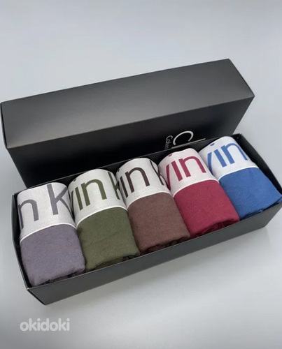 Комплект трусов боксеры Calvin Klein Underwear, 5 штук (фото #2)