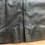 Полная кожаная юбка с разрезом размер S (фото #2)