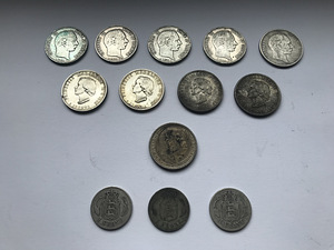 Датские серебряные монеты