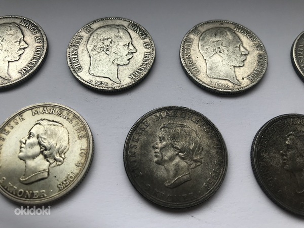 Датские серебряные монеты (фото #4)