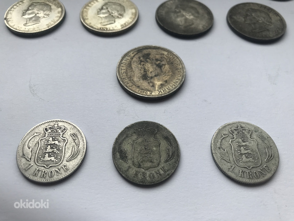 Датские серебряные монеты (фото #6)