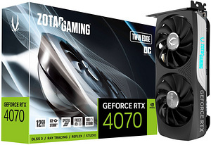 GeForce RTX 4070 ZOTAC Gaming Twin EDGE OC (1 foto / 2)