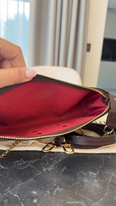 LV Originaal Louis Vuitton Damier Ebene Eva Crossbody