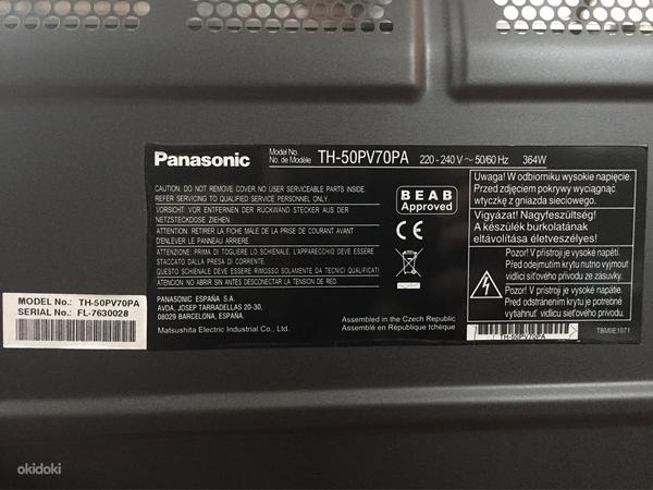 Plasma TV Panasonic Viera TH-50PV70PA (foto #2)