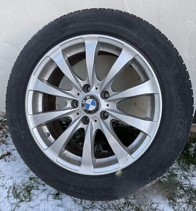 ORIGINAALSED 17" BMW VALUVELJED KOOS REHVIDEGA (1 foto / 3)