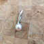Silver pearl pendant (foto #1)