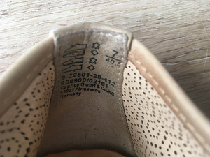Caprice nahast kingad s 7(40.5) (3 foto / 3)