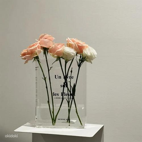 Стильная ваза для цветов, новая (фото #2)