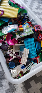 Täis kast LEGO klotsid , umb 70l (8 foto / 10)