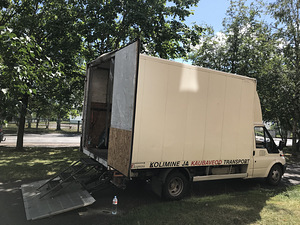 Veoteenused , furgoon kaubik kūlmseadega ja liftiga (3 foto / 4)