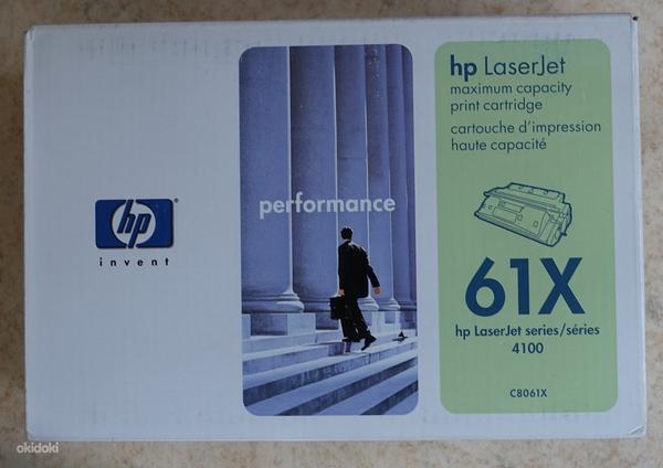 HP Laserjet 4100 originaal tooner C8061X 10.000 lehte (foto #1)